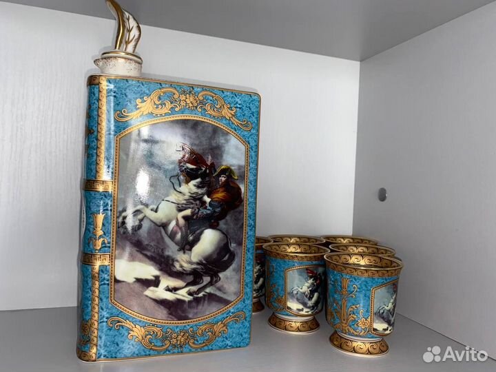 Штоф графин Наполеон 6 стопок