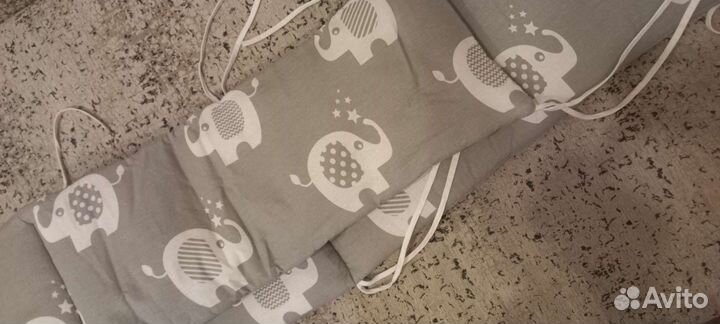 Бортики в детскую кроватку