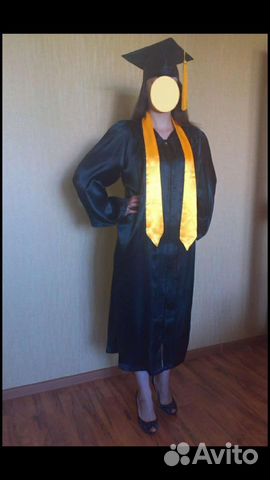 Мантия для выпускников вузов