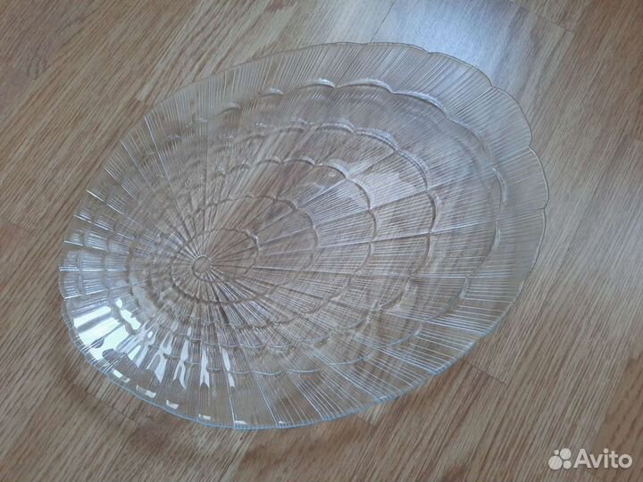 Блюдо из закалённого стекла (новое)