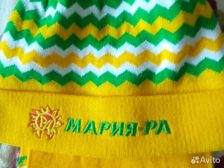 Комплект шапка, шарф