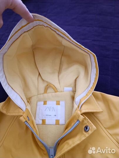 Куртка дождевик zara 98