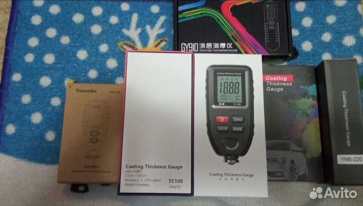 Толщиномер для проверки толщины краски и выявления