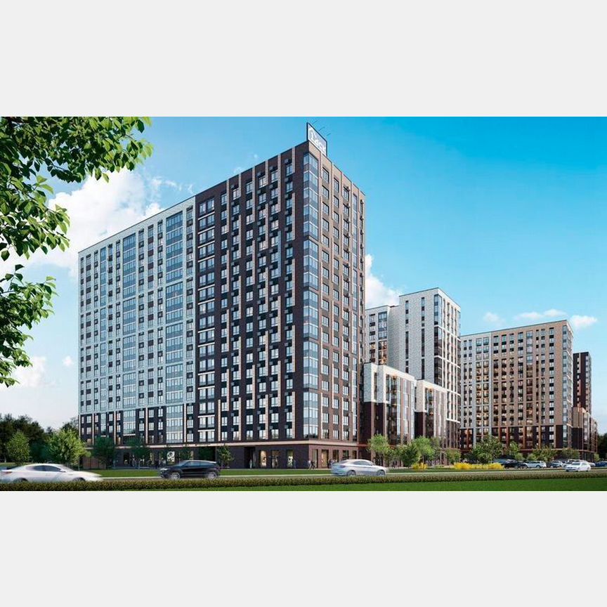 2-к. квартира, 39,3 м², 7/18 эт.