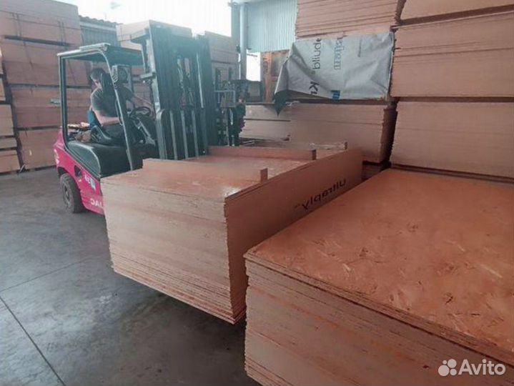 Осб (osb осп-3) 9 мм плита калевала, кроношпан