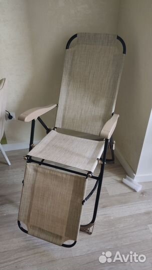 Кресло шезлонг раскладной Ника