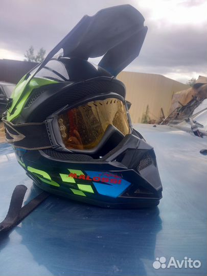 Кроссовый шлем