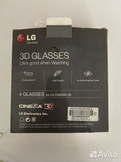 3d очки lg