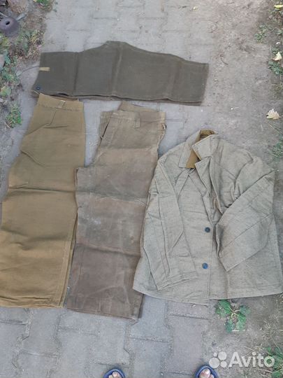 Брюки и куртка сварщика