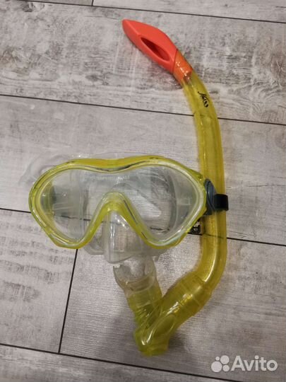 Маска с трубкой для Плаванье детская