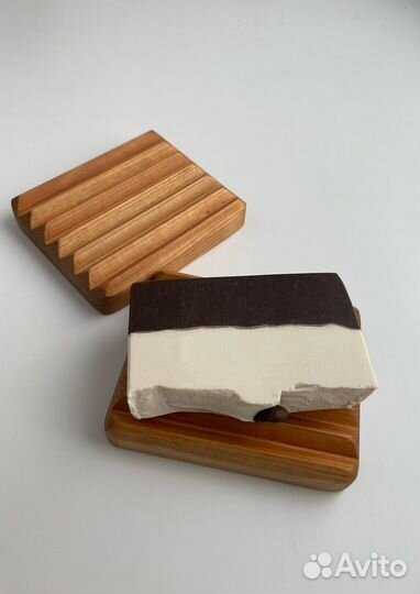Мыльница из дерева