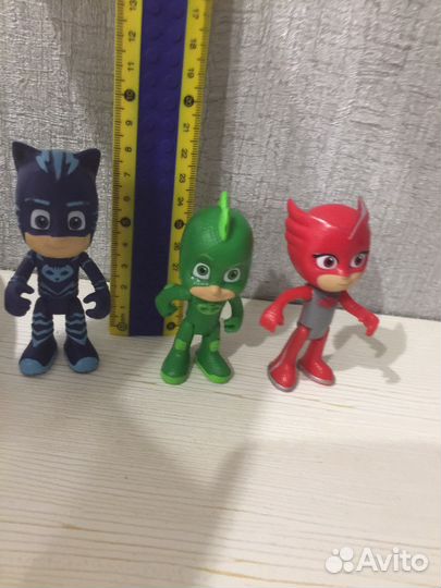 Игрушка Герои в масках (Гекко, Котобой, Аллет)