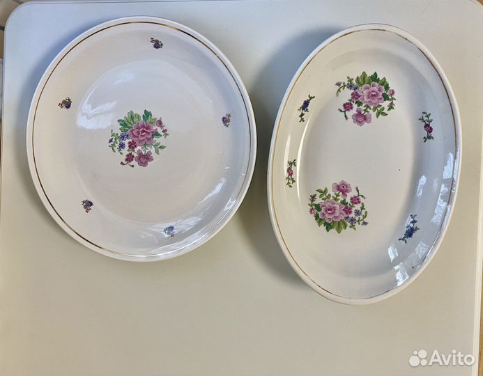 Блюдо большое ффз Чайка СССР