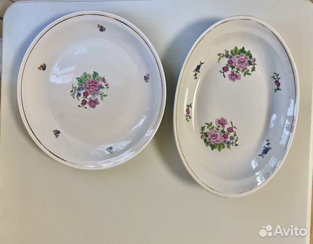 Блюдо большое ффз Чайка СССР