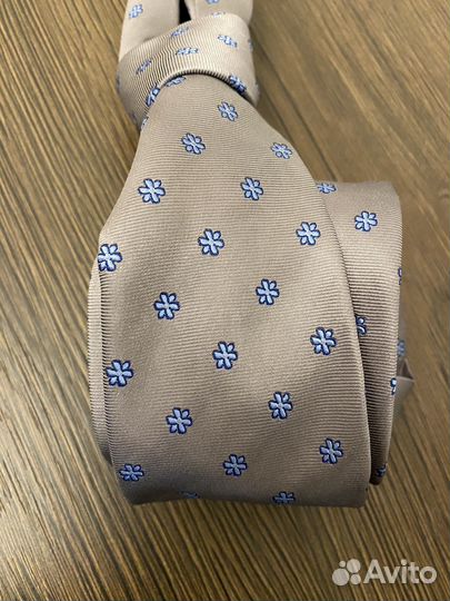 Новый Мужской галстук шёлк Франция выпускной