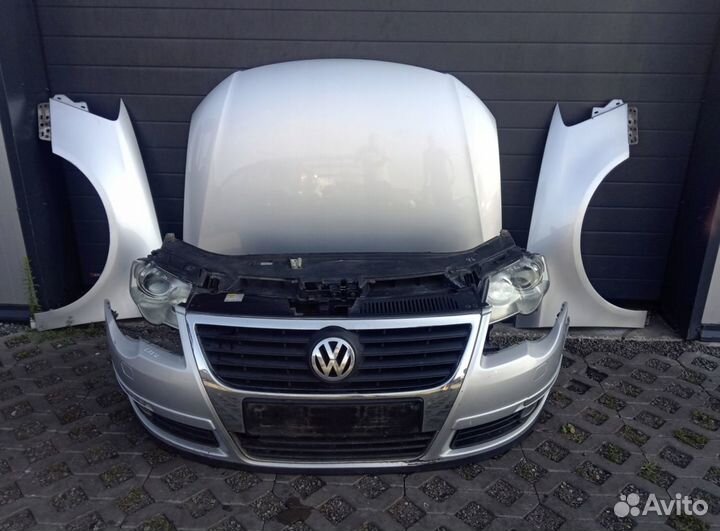 Ноускат VW Passat B6 бампер капот крыло фара