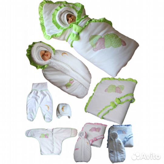 Зимний комплект на выписку Соня