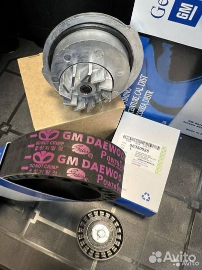 Комплект грм оригинал Круз Лачетти F16D3