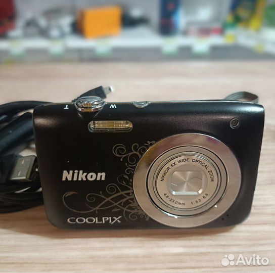 Фотоаппарат Nikon Coolpix S2600, черный