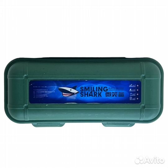 Фонарь акк. smiling shark SD-0112 UV+RED laser Bla