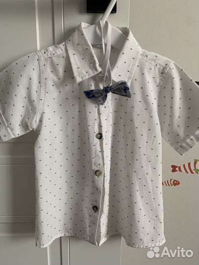 Рубашка для мальчика 104-110