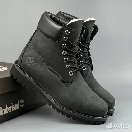 Теплые Timberland с мехом