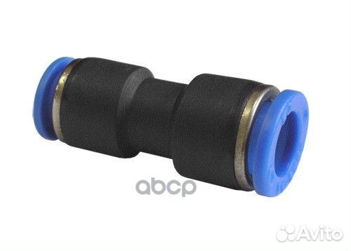 Соединитель воздушный 6 мм/4 мм Push-in (пластик)