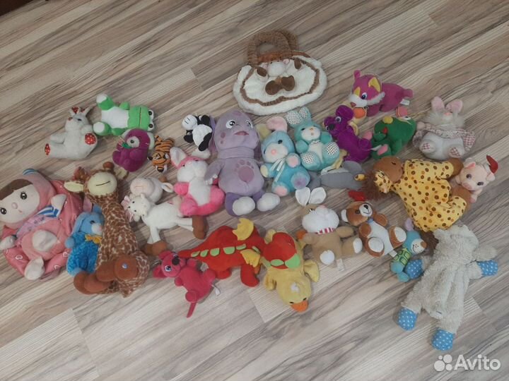 Мягкие игрушки пакетом бесплатно