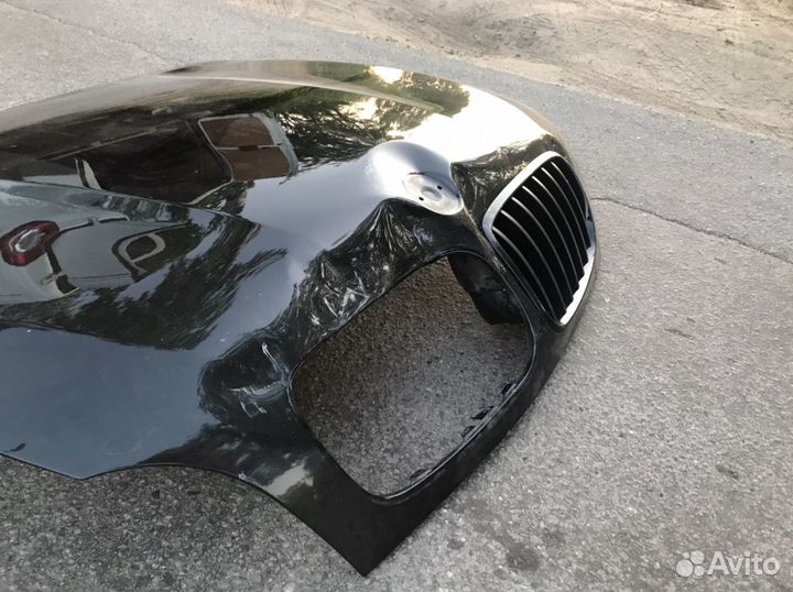 BMW X5 X6 e70 e71 капот с дефектом