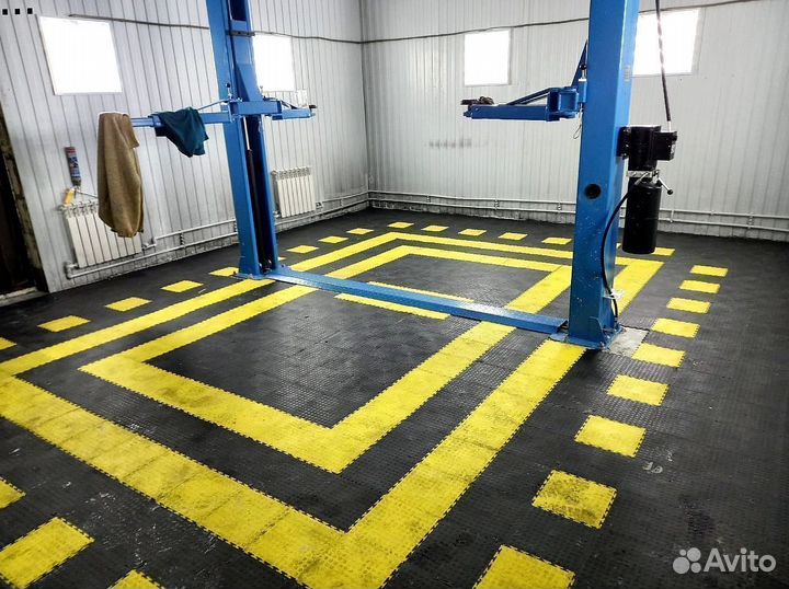 Модульное покрытие для склада