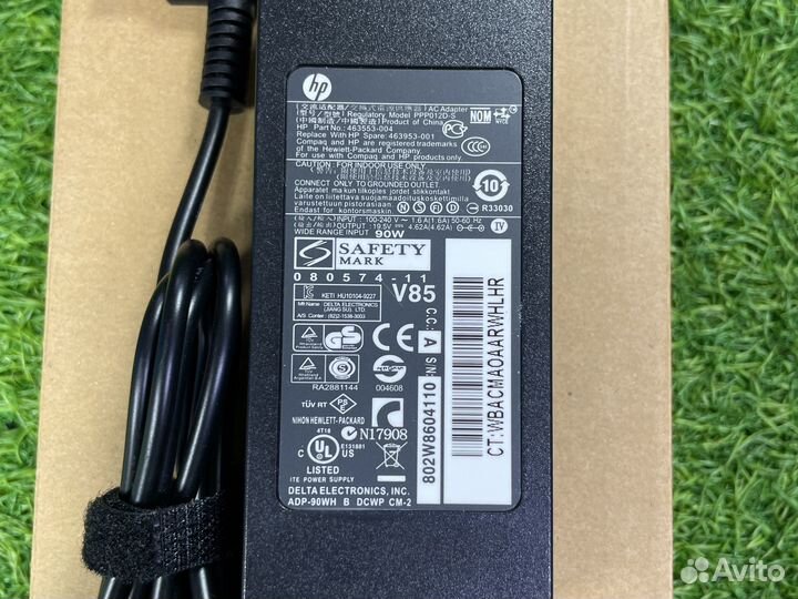 HP 19.5V 4.62A 4.5x3.0(0.6)mm 90W