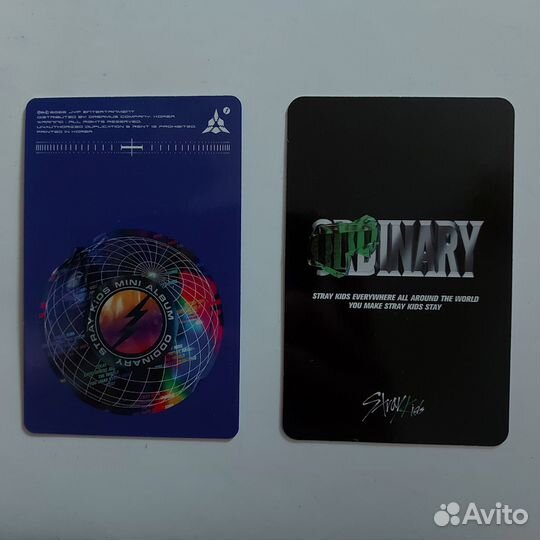 K-pop карты Oddinary Maniac Stray kids