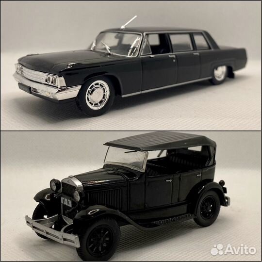 Коллекционные модели 1:43 Автолегенды deagostini