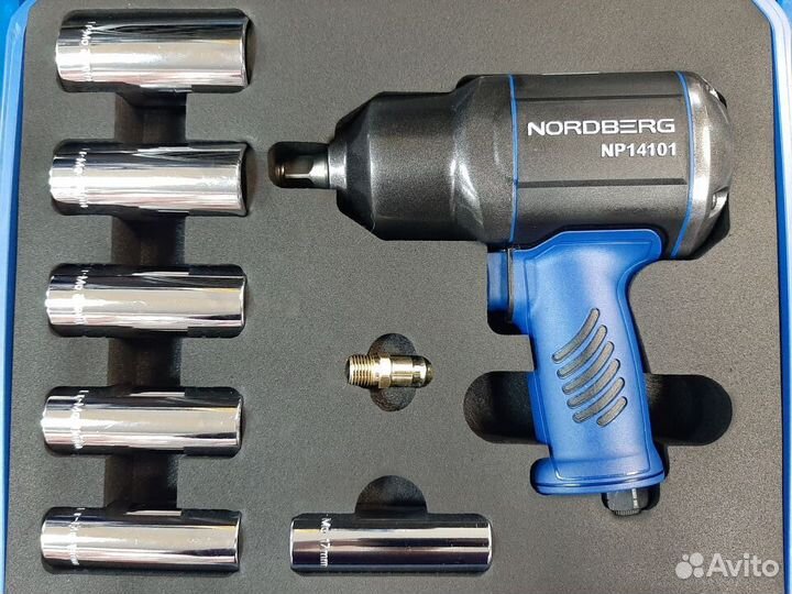 Пневмогайковерт ударный 1/2