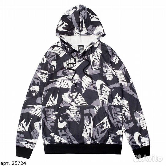 Худи Nike uzor Черное
