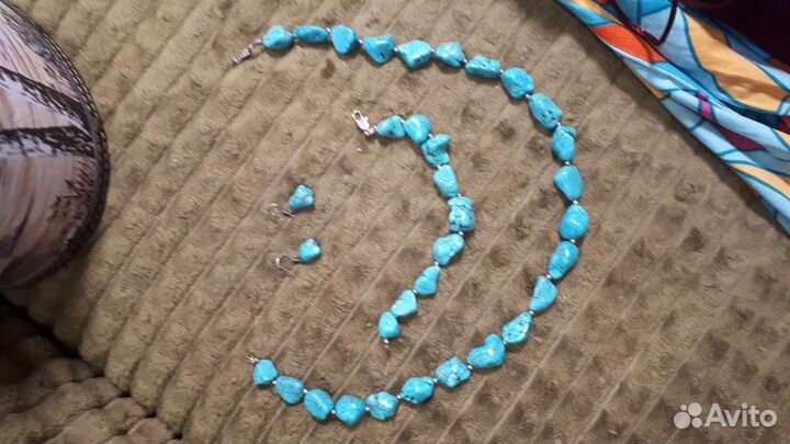 Колье, браслет и серьги