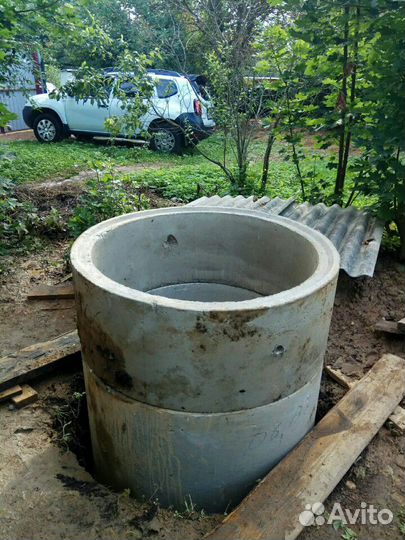 Колодец за 1 день. чистка. углублeние