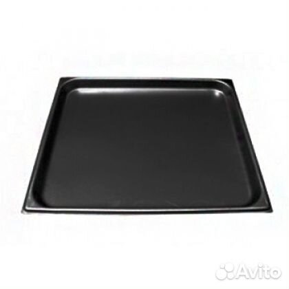 Противень 650х530 мм из черного металла (GN2/1) к