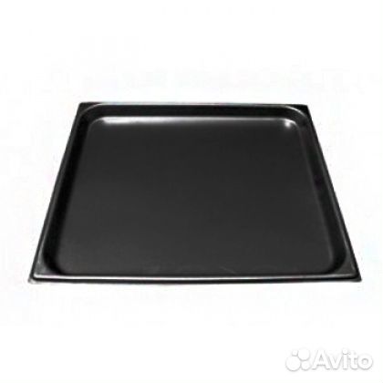 Противень 650х530 мм из черного металла (GN2/1) к
