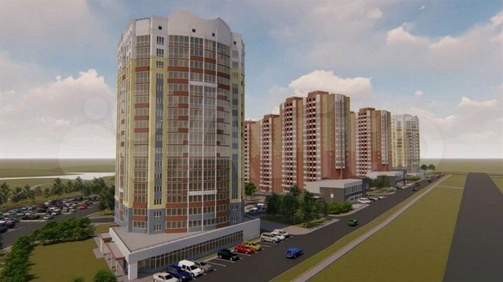 1-к. квартира, 42,6 м², 9/17 эт.