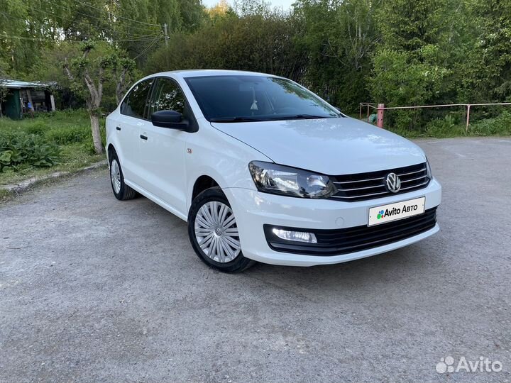 Volkswagen Polo 1.6 AT, 2019, 129 000 км