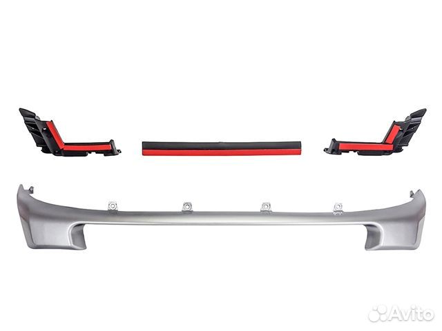 Спойлер переднего бампера Mitsubishi Outlander