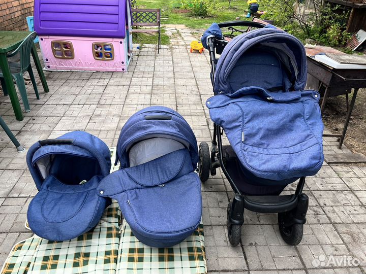 Коляска bebe mobile toscana 3в1