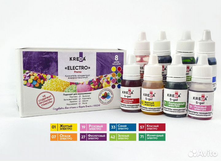 Краситель пищевой 