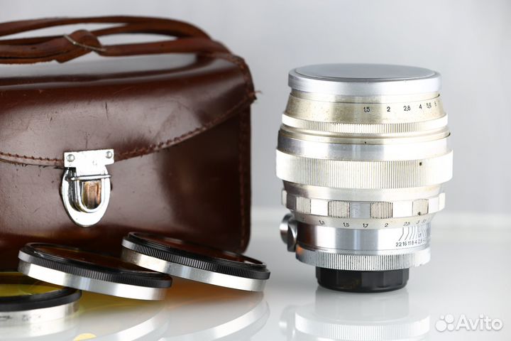 Ранний Гелиос-40 85 mm f/ 1.5 красная П