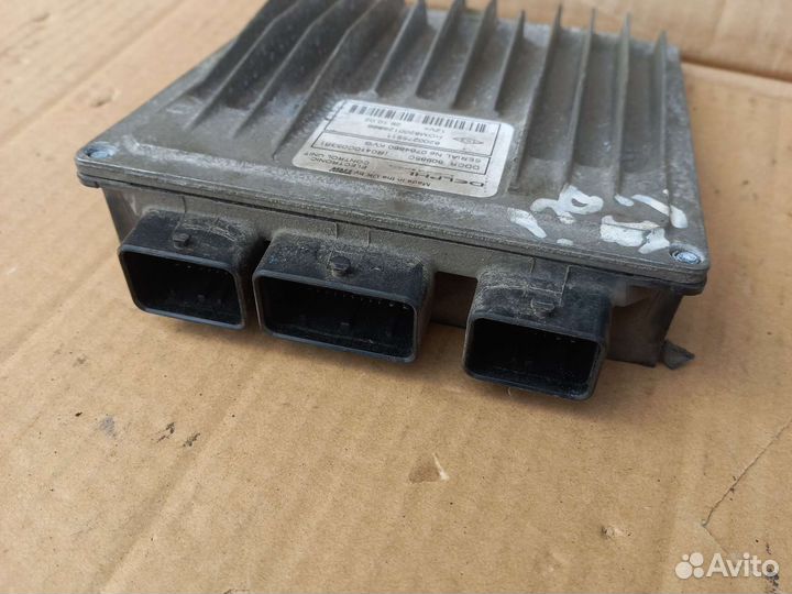 Nissan Almera N16 1,5DCI эбу Delphi 8200275911 двс