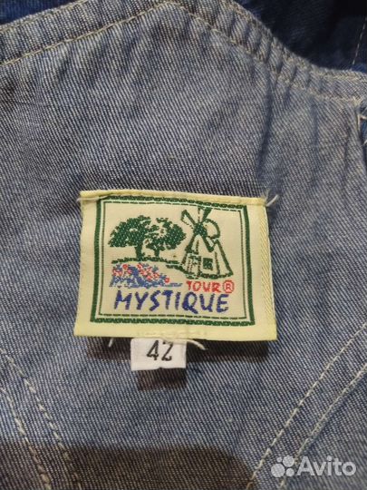 Комбинезон джинсовый