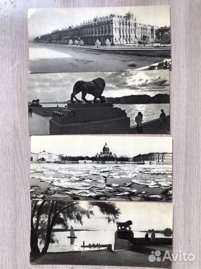 Открытки «Набережные Невы». Ленинград 1967 год