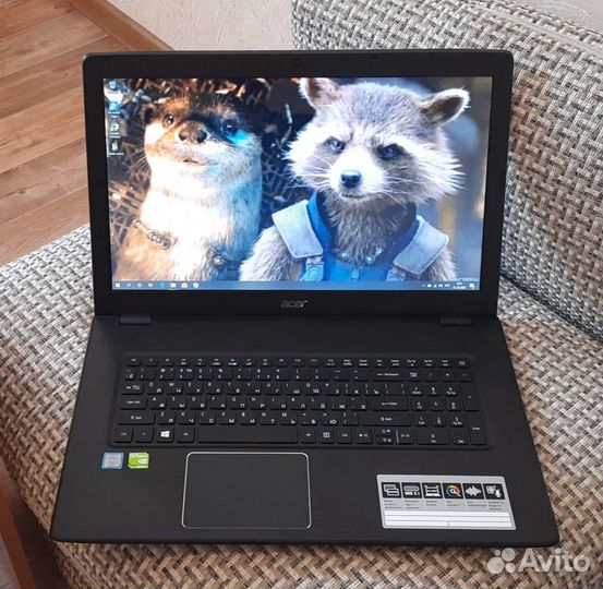 Игровой 17.3/i3 6006/ 940мх/6-DDR4/SSD/ Ак 4ч