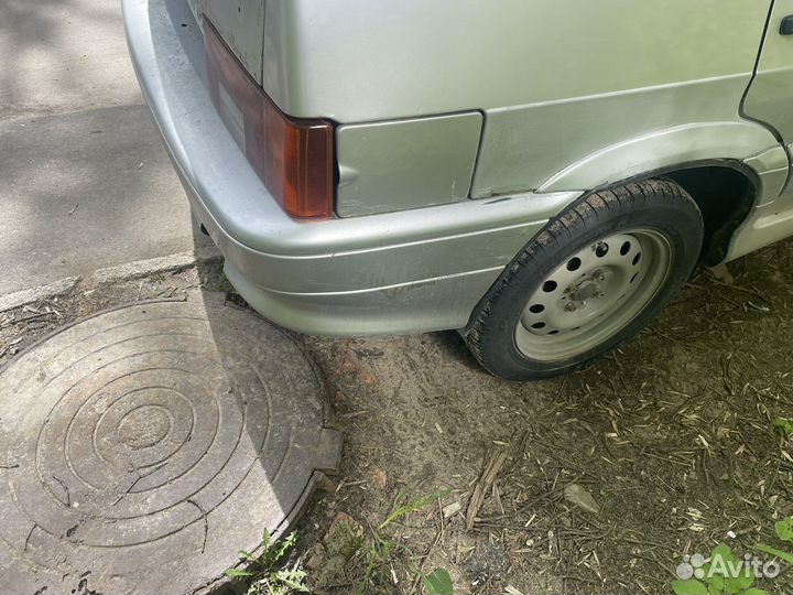 Задний бампер ваз 2114